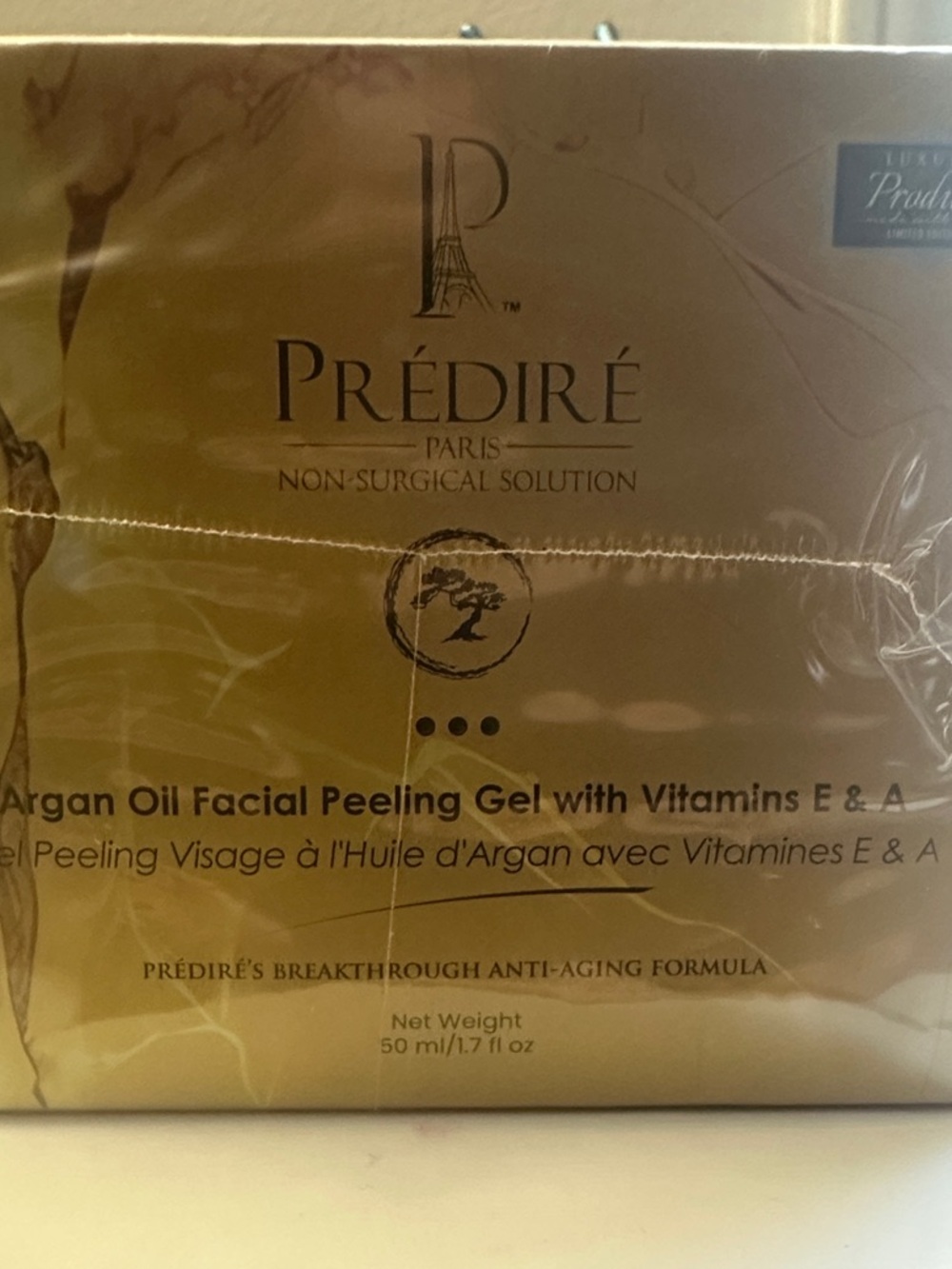 Argan Oil Facial Peeling Gel — Gold